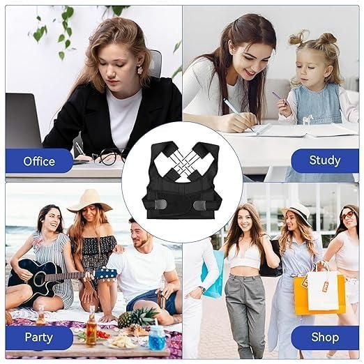 Adjustable Posture Corrector Belt – Relieve Slouching & Back Pain