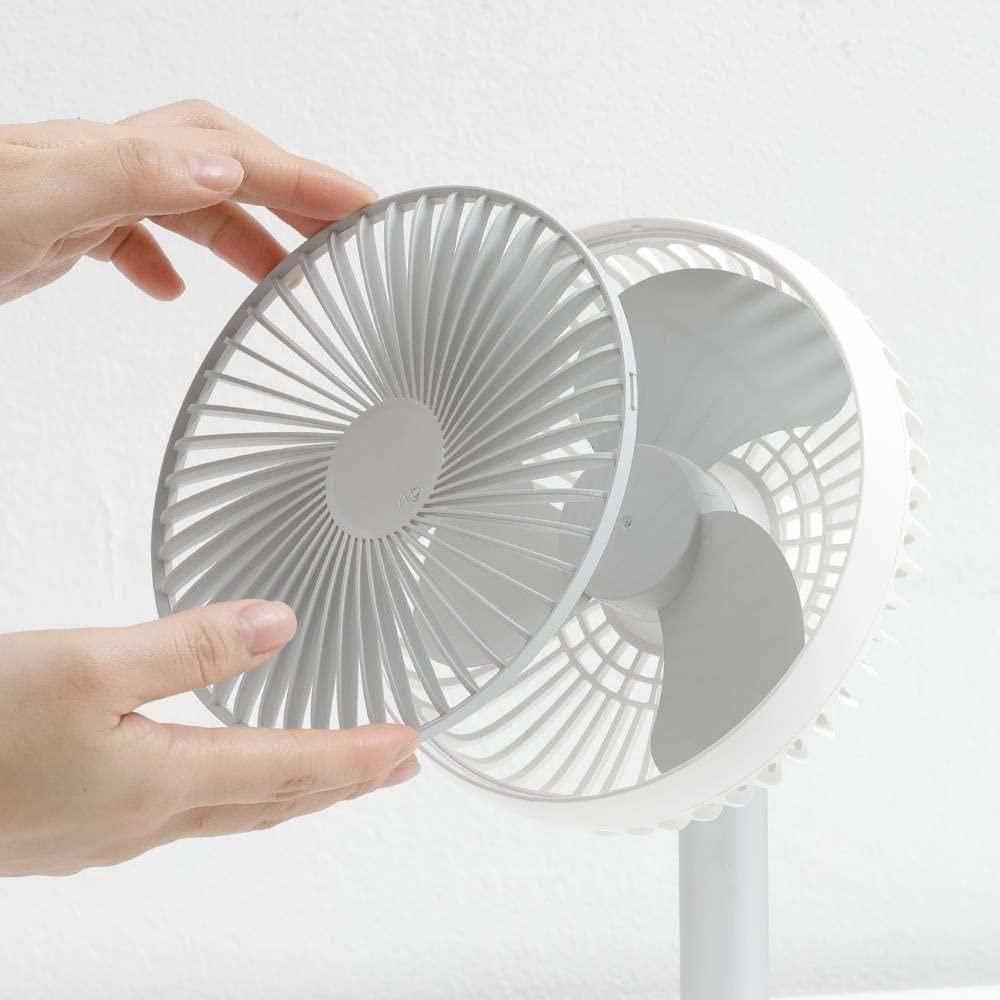 Adjustable Rechargeable Standing Fan | Telescopic Pedestal Fan