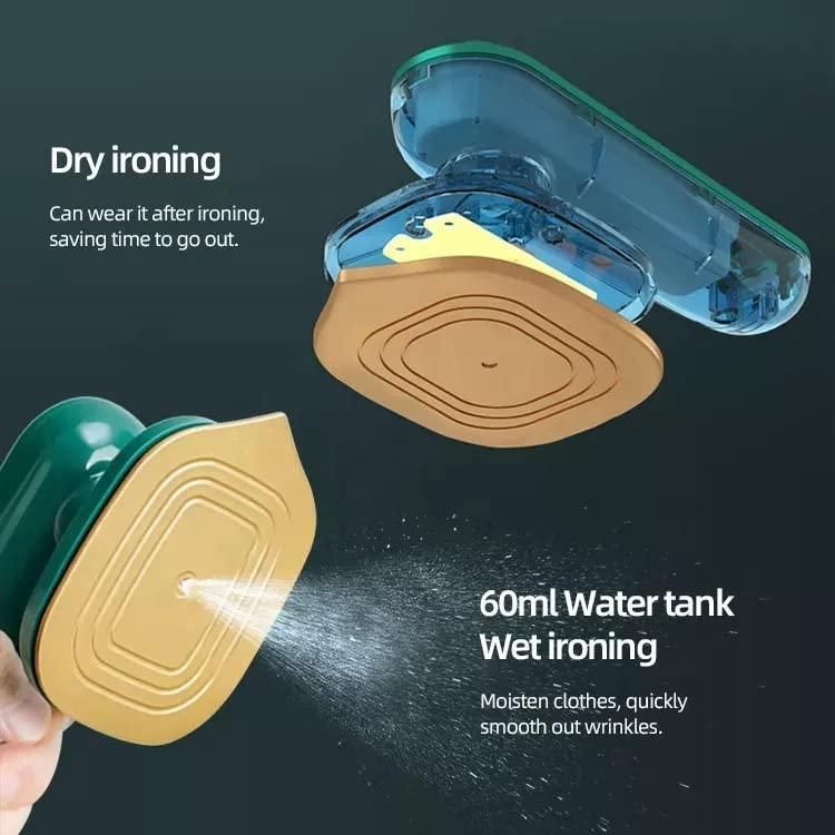 Portable Mini Travel Steamer for Clothes – Wet & Dry Ironing.