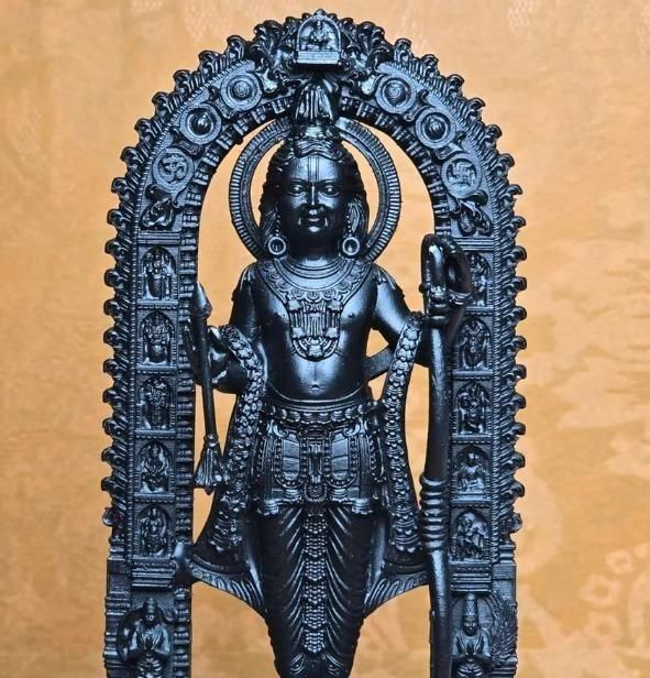 3D Ram Lala Idol – Ayodhya Divine Statue.