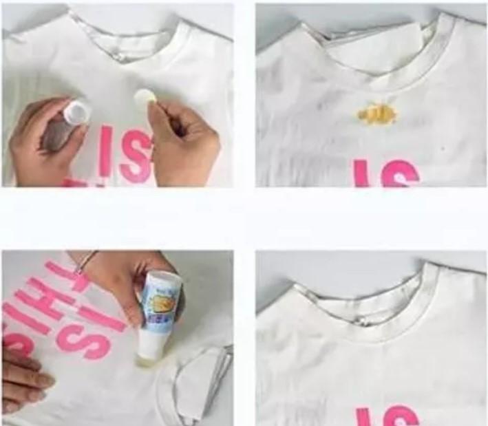 Instant Fabric Stain Remover Roll-On Bead Cleaner.