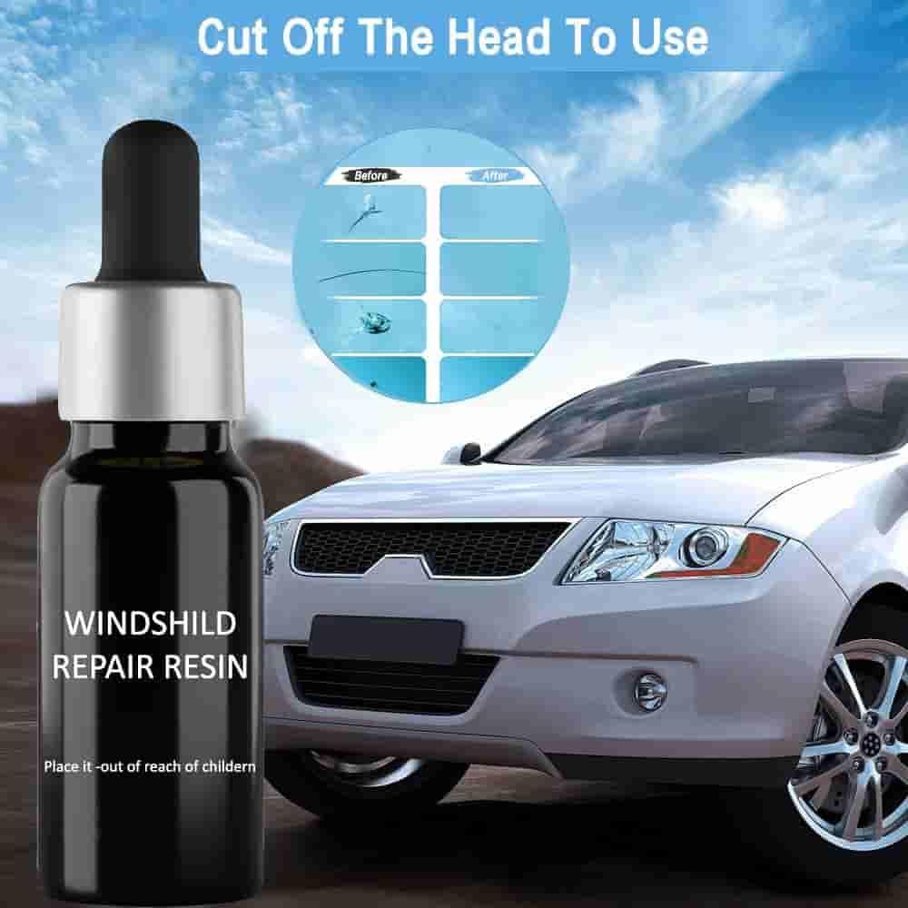 Windshield Repair Resin - Glass Repair Kit.