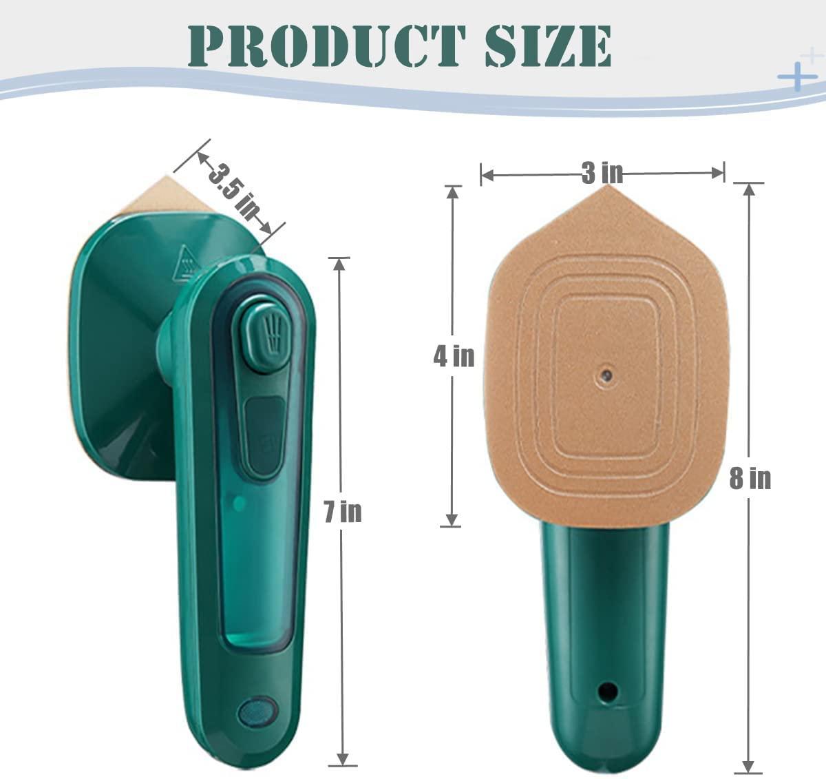 Portable Mini Travel Steamer for Clothes – Wet & Dry Ironing.