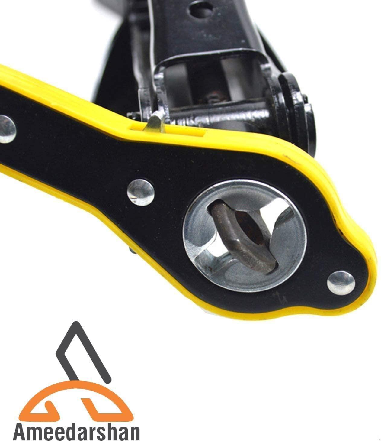 Car Jack and Lug Wrench Set - Essential Auto Repair Tools.