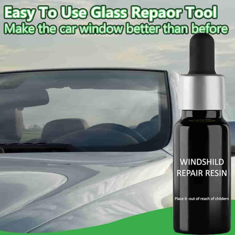Windshield Repair Resin - Glass Repair Kit.