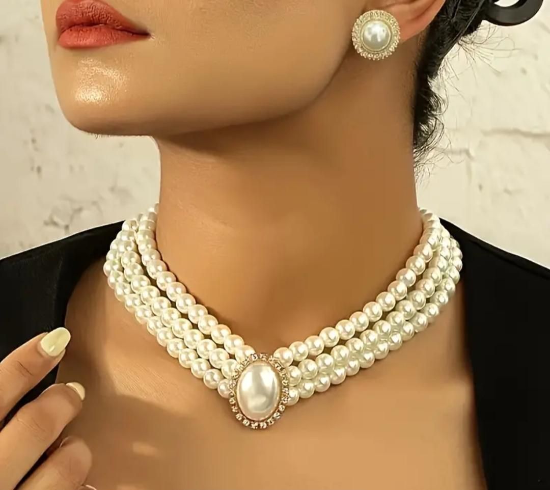 Elegant Artificial Pearl Necklace – Stylish & Affordable Jewelry